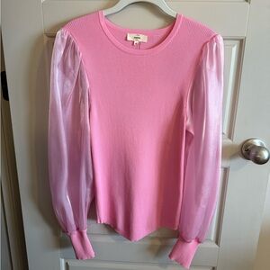 Entro Long sleeve pink top